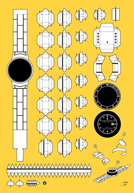 papercraft rolex diy